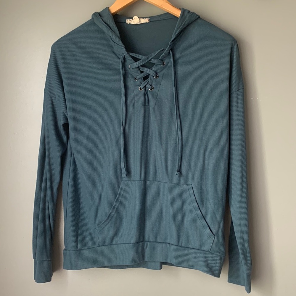 65% off Blue Hoodie